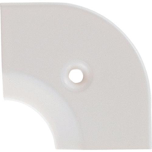 ASSIST floor hardware 20-111LM (WHO) corner holding corner aluminum white inside corner 43 x 43 mm