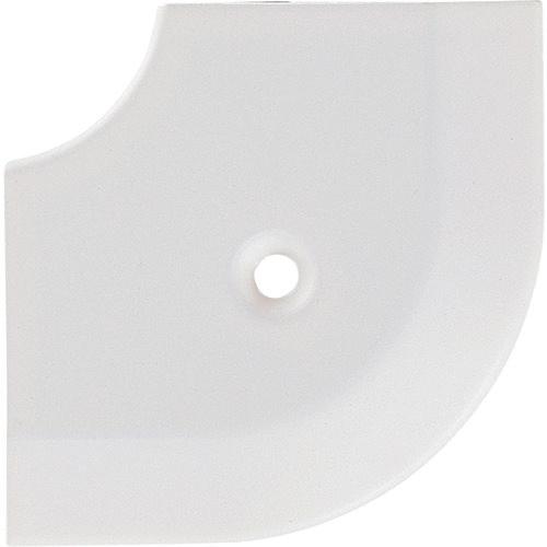 Phụ kiện sàn ASSIST 20-112LM (WHO) ke góc nhôm trắng bo góc ngoài 53 x 53 mm