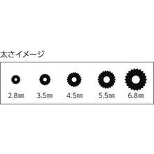 将图像导入到图库查看器中Ｄｉｏ　網押えゴム７ｍ巻　太さ２．８ｍｍ　ブロンズ／ブラック
