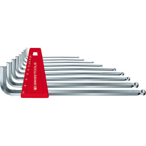 Bộ cờ lê lục giác dài kèm bi PB SWISS TOOLS Tools (1.5, 2, 2.5, 3, 4, 5, 6, 8, 10)