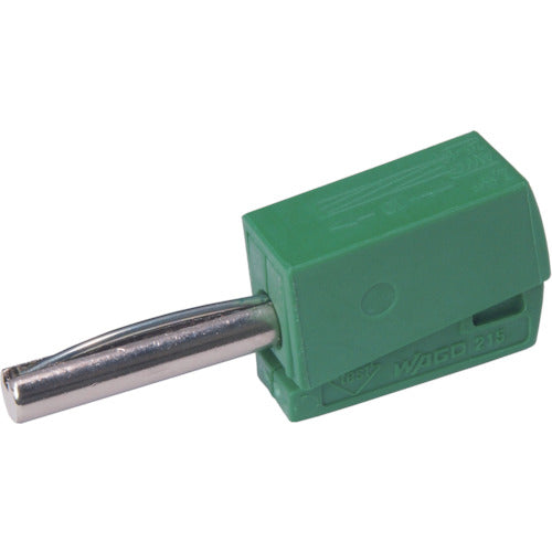 WAGO banana plug green 4 pieces