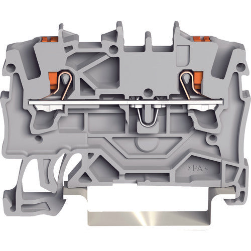 WAGO push-button operation type Spring-loaded relay terminal block 2201 series for 2-wire system