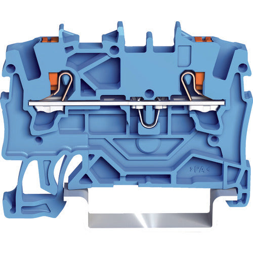 WAGO push-button operation type Spring-loaded relay terminal block 2201 series for 2-wire system