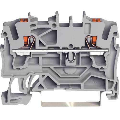 WAGO push-button operation type Spring-loaded relay terminal block 2202 series for 2-wire system
