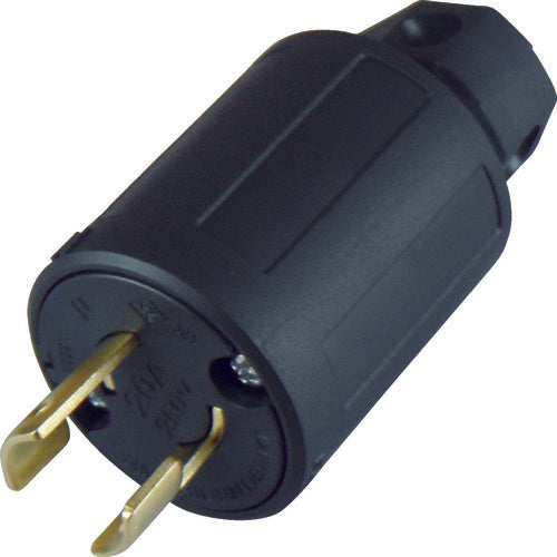 アメリカン電機　引掛形　ナイロンプラグ　２Ｐ２０Ａ２５０Ｖ