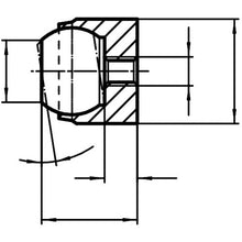 画像をギャラリービューアに読み込む, ＨＡＬＤＥＲ　揺動パッド　Ｍ３　長さ１１
