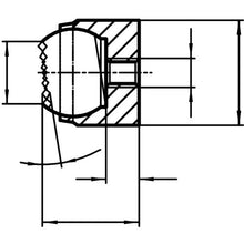 画像をギャラリービューアに読み込む, ＨＡＬＤＥＲ　揺動パッド　Ｍ４　長さ１７
