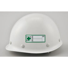 Load image into gallery viewer, GREEN CROSS Helmet Sticker Safety First/Company/Name/Blood HL-105 30x80mm 10 sheets
