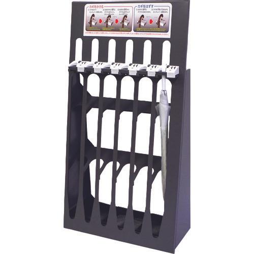 ミヅシマ　ダイヤル錠傘立てスリム　６本立