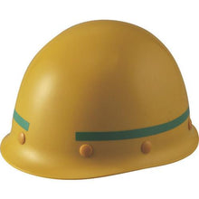 Load image into gallery viewer, Line tape for GREEN CROSS helmet Green HLM-E (small) 10 width x 700 mm 10 pieces Non-reflective type
