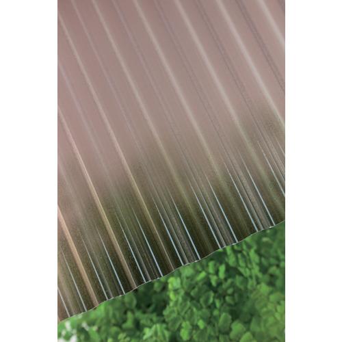TAKIRON polycarbonate corrugated sheet heat ray cut 32 wave 7 shaku 4850 bronze mat