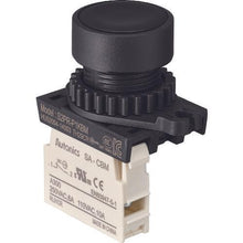 โหลดรูปภาพลงในโปรแกรมดูแกลเลอรี สวิตช์ปุ่มกด TRUSCO Φ25 1b สีดำ
