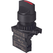 Tải hình ảnh vào trình xem thư viện, Công tắc chọn TRUSCO Φ25 90° 2 bậc 1a màu đỏ
