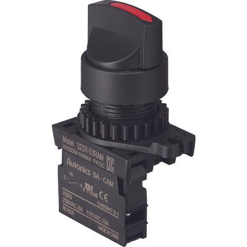 Công tắc chọn TRUSCO Φ25 90° 2 bậc 1a màu đỏ