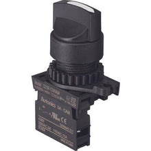 โหลดรูปภาพลงในโปรแกรมดูแกลเลอรี สวิตช์แบบเลือกค่า TRUSCO Φ25 90° 2 หยัก 1a สีขาว
