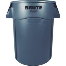 โหลดรูปภาพลงในโปรแกรมดูแกลเลอรี Rubbermaid คอนเทนเนอร์บรูททรงกลมมีสลิท 37.9L สีเทา
