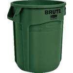 โหลดรูปภาพลงในโปรแกรมดูแกลเลอรี Rubbermaid คอนเทนเนอร์บรูททรงกลมมีสลิท 75.7L สีเขียวเข้ม

