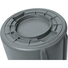 โหลดรูปภาพลงในโปรแกรมดูแกลเลอรี Rubbermaid คอนเทนเนอร์บรูททรงกลมมีสลิท 75.7L สีเขียวเข้ม
