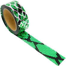 Load image into gallery viewer, DIO snake tape 1Pk = 2 colors (1 green snake pattern, 1 orange snake pattern)
