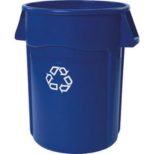 โหลดรูปภาพลงในโปรแกรมดูแกลเลอรี Rubbermaid ภาชนะทรงกลมพร้อมสลิท 166.5L สีน้ำเงินเข้ม
