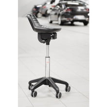 画像をギャラリービューアに読み込む, Ｇｌｏｂａｌ　ＡＬＦＡ　ＯＣＴＯＰＵＳ　座面角度調整機能付き立ち作業イス　樹脂ベース　座高６０～８６ｃｍ
