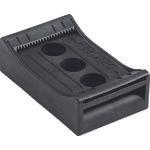 HEBOTEC ตะขอและห่วงรัดฐานกว้าง 30 มม. เส้นผ่านศูนย์กลางของสายเคเบิล 20-100 มม. สกรู M6 10 ชิ้น