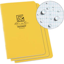 โหลดรูปภาพลงในโปรแกรมดูแกลเลอรี RITR สมุดเย็บเล่ม 4 5/8X7 (ชุด 3 เล่ม) สีเหลืองทรานสิท
