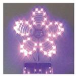 โหลดรูปภาพลงในโปรแกรมดูแกลเลอรี Sendaimeiban Sakura Circler Solar Powered Large Rotating Light with Tripod Power Supply Set
