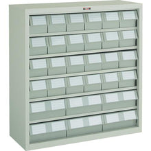 Load image into gallery viewer, TRUSCO van rack case M type NG drawer small X24 large X6 piece neo gray
