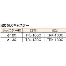 画像をギャラリービューアに読み込む, ＴＲＵＳＣＯ　ハイグレード運搬車　折りたたみ式　９４６Ｘ６４６　Ｓ付
