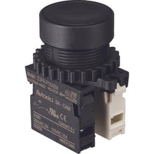 โหลดรูปภาพลงในโปรแกรมดูแกลเลอรี สวิตช์ปุ่มกด TRUSCO Φ30 1a-1b สีดำ
