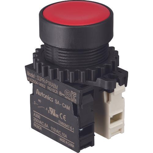 Công tắc nút nhấn TRUSCO Φ30 1a-1b đỏ