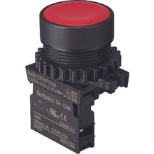 Tải hình ảnh vào trình xem thư viện, Công tắc nút nhấn TRUSCO Φ30 1a đỏ
