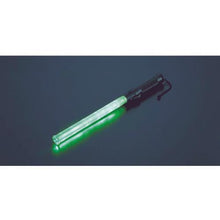 画像をギャラリービューアに読み込む, 緑十字　ＬＥＤ合図灯（緑）　ＬＥＤ６個使用　ＹＤＴ－５００　３４Φ×５４０（発光部３４０）
