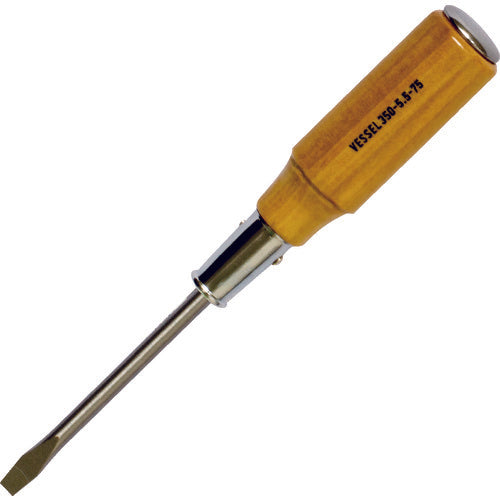 VESSEL wooden handle penetrating driver 350 -5.5 x 75