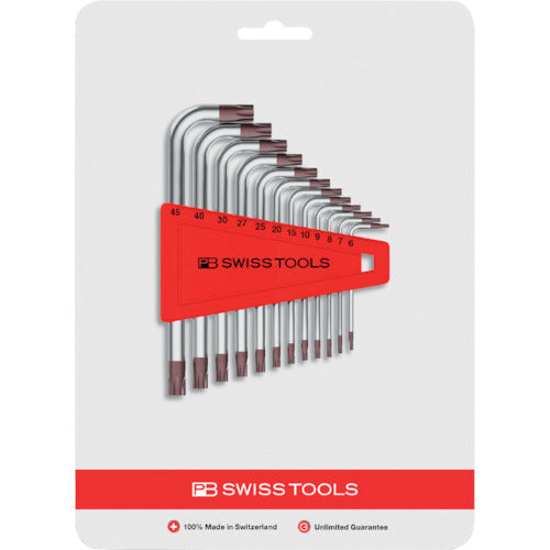 Bộ cờ lê lục giác chữ L PB SWISS TOOLS 410H8-25CN (bộ 6 cái)