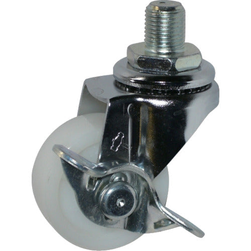 ล้อไนล่อนหมุนแบบ HAMMER CASTER ในค้อน 40 มม. UNF1/2 พร้อมสต๊อปเปอร์