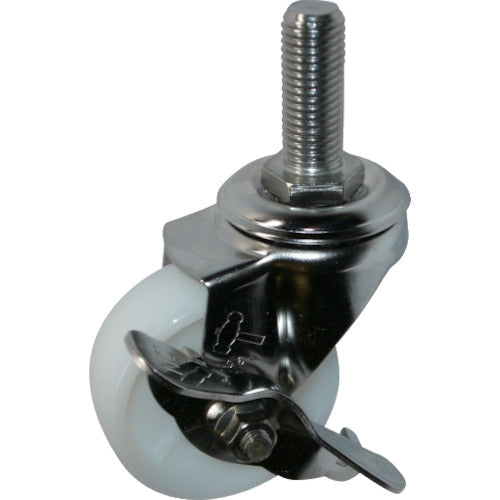 ลูกล้อไน HAMMER CASTER หมุนได้แบบขันเกลียว 50 มม. พร้อมสต๊อปเปอร์