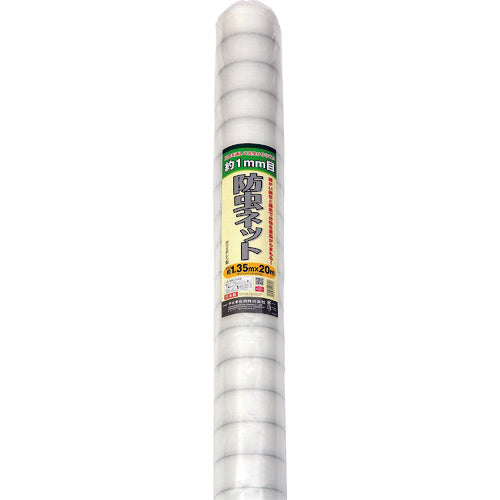 Ｄｉｏ　農園芸用　銀糸入り防虫ネット　透光率９０％　１．３５ｍ×２０ｍ