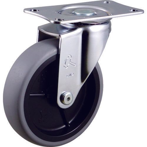 HAMMER CASTER turning type elastomer wheel (PP wheel) 100mm