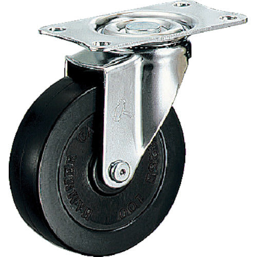 ハンマー　旋回式ゴム車輪　４０ｍｍ