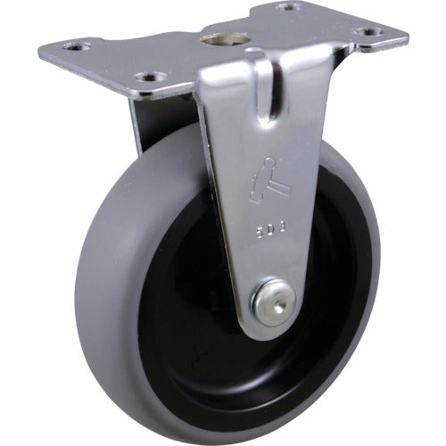 HAMMER CASTER fixed type elastomer wheel (PP wheel) 65mm