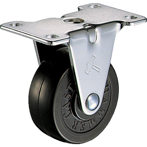 ハンマー　固定式ゴム車輪　４０ｍｍ