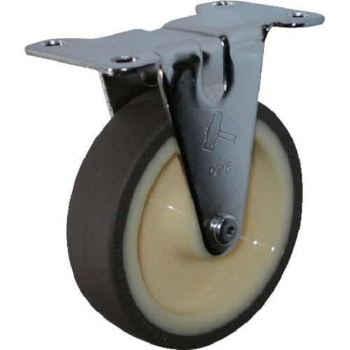 ハンマー　固定式ウレタン車輪（ナイロンホイール）１００ｍｍ