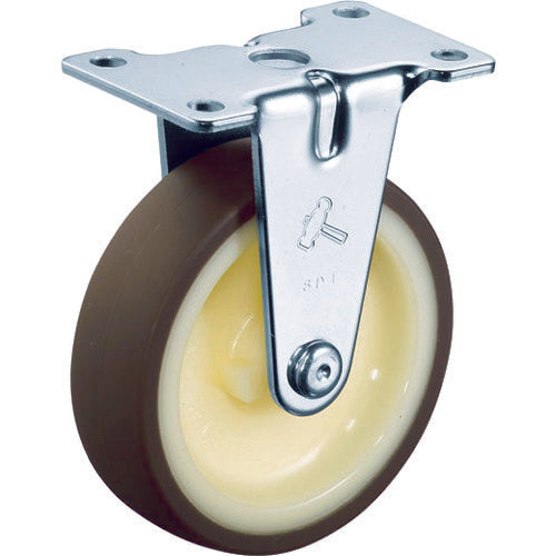 ハンマー　固定式ウレタン車輪（ナイロンホイール）４０ｍｍ