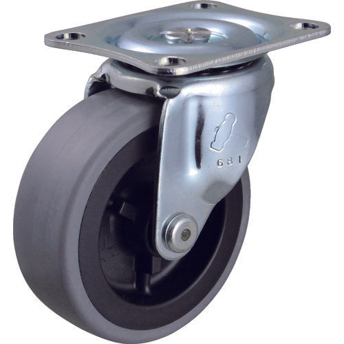HAMMER CASTER turning type elastomer wheel (PP wheel) 75mm