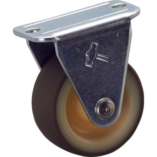 ハンマー　固定式ウレタン車輪（ナイロンホイール）３２ｍｍ