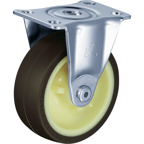 ハンマー　固定式ウレタン車輪（ナイロンホイール）３８ｍｍ