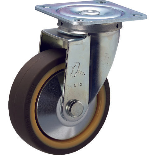 ハンマー　キャスター自在ウレタン車１２５ｍｍ