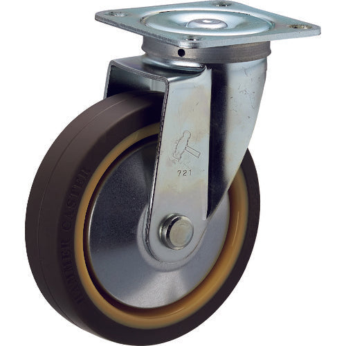 ハンマー　キャスター自在ウレタン車１５０ｍｍ